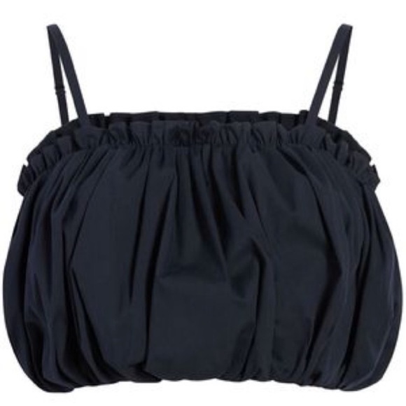 NWOT Cinq a Sept Ivee Top Black, XL - Picture 3 of 8